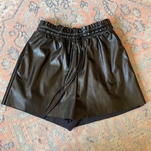 Vici Dolls Faux Leather Shorts